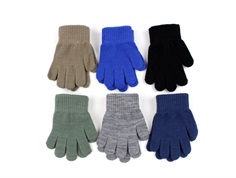 Name It dark denim mix gloves acrylic (6-pack)